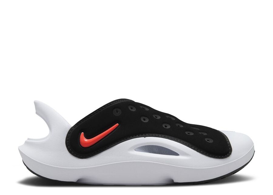 

Кроссовки Nike Aqua Swoosh Sandal Ps 'Black Hyper Orange', черный
