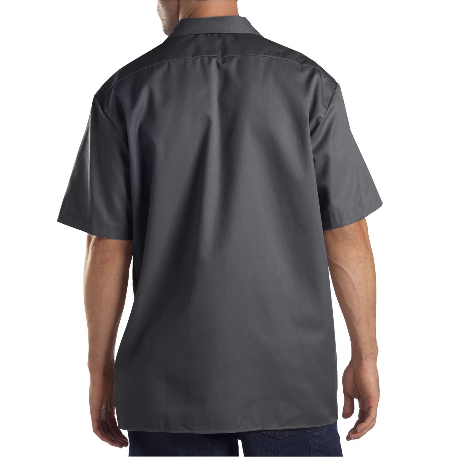 

Мужская рабочая рубашка из твила Dickies оригинального кроя