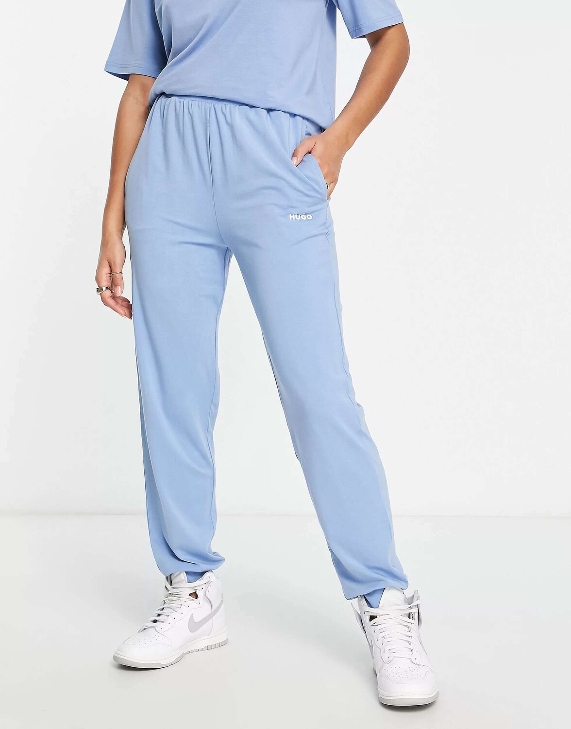 

Голубые джоггеры HUGO Bodywear shuffle