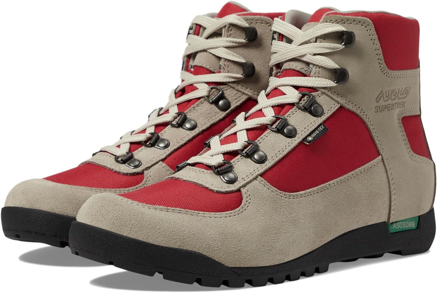 

Походная обувь Supertrek GTX ML Asolo, цвет Earth Beige/Chili Red