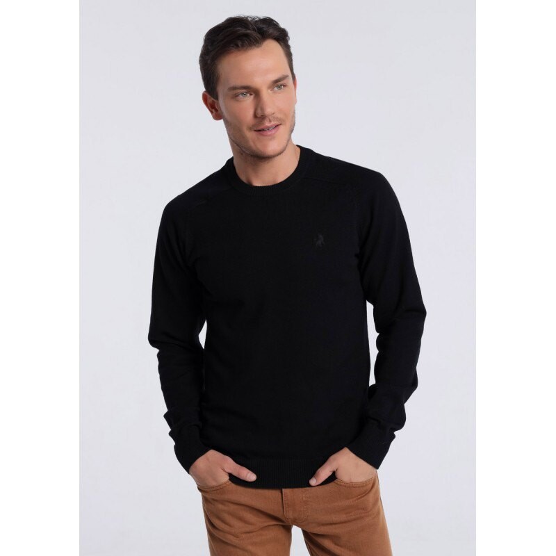 

Свитер Lois Jeans Bull Round Neck, черный