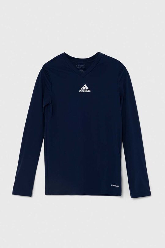

Детская футболка с длинными рукавами TEAM BASE Tee adidas Performance, темно-синий
