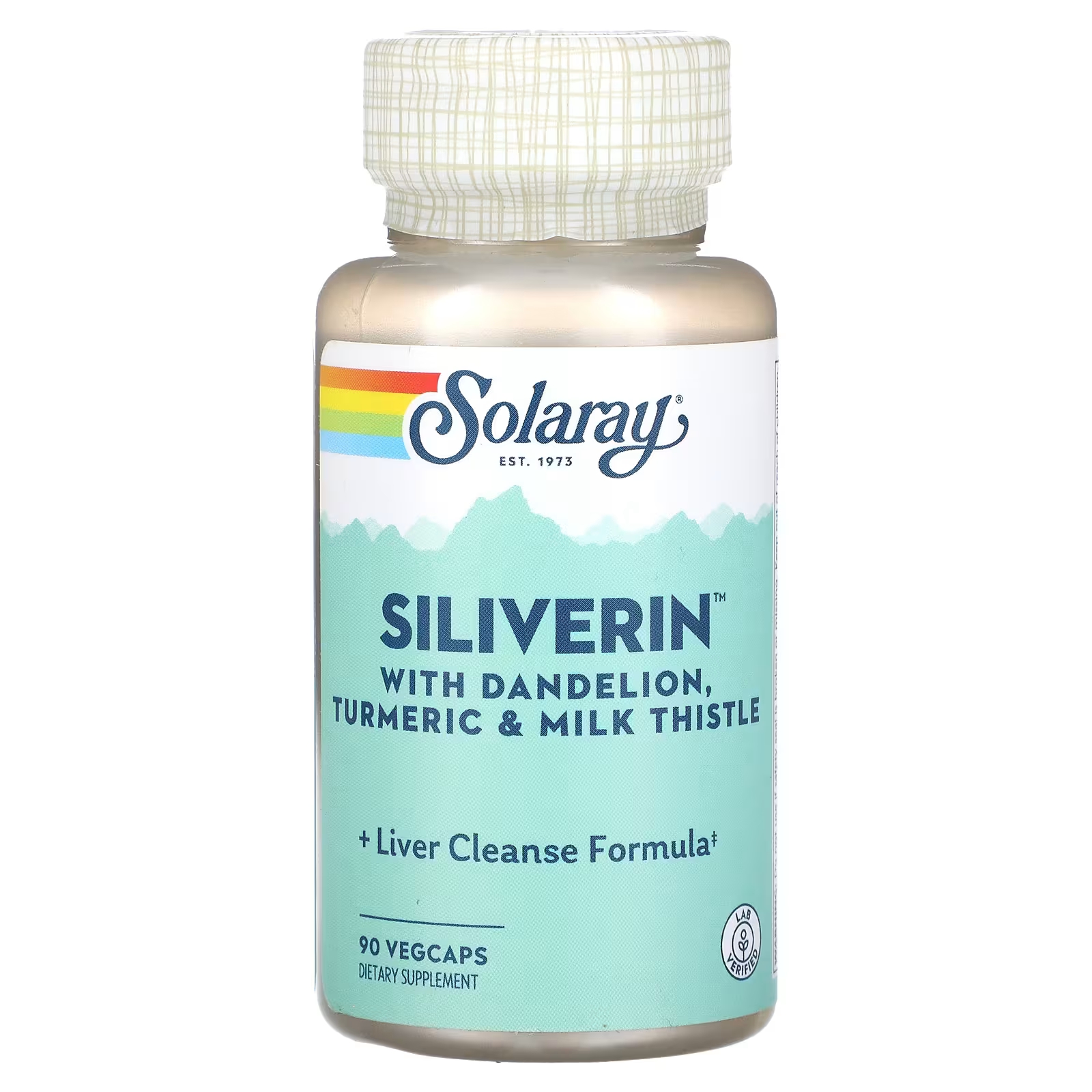 Силиверин Solaray, 90 растительных капсул solaray фитоэстроген 240 растительных капсул