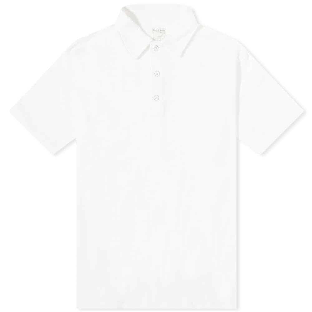 

Классическая футболка-поло Rag & Bone Flame, белый