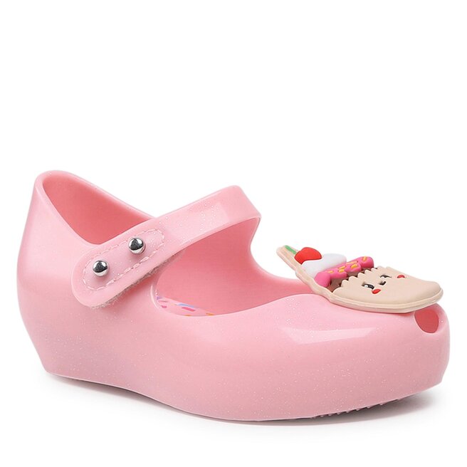 цена Туфли Melissa Mini Melissa Ultragirl Candy B 33739 Glitter Pink AI280, розовый