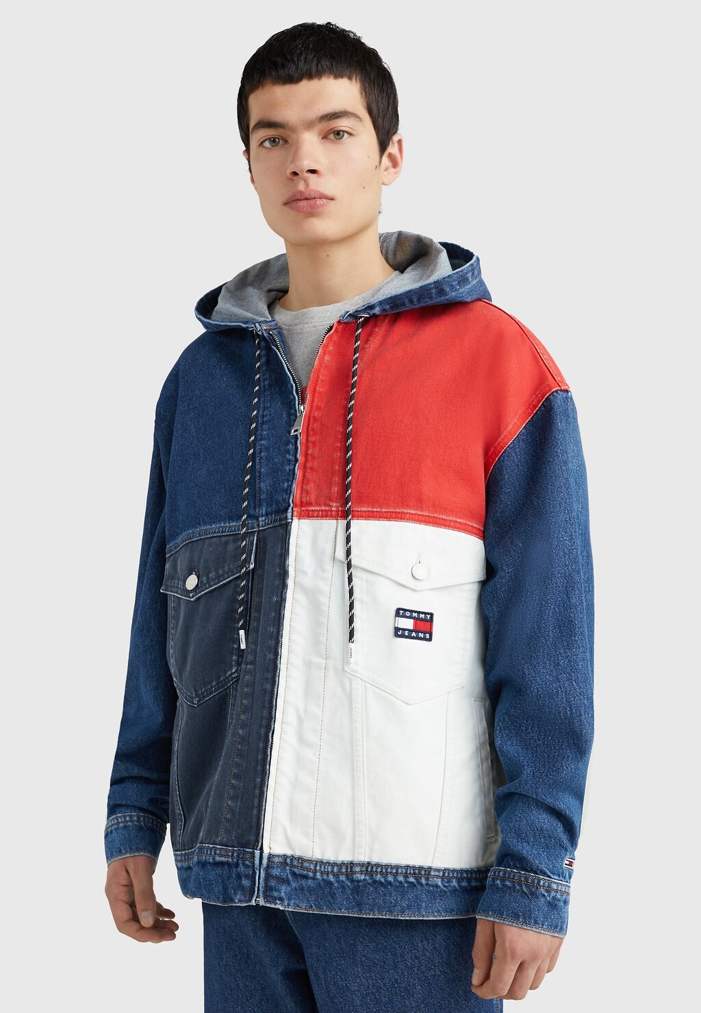 

Джинсовая куртка Tommy Jeans, темно-синий