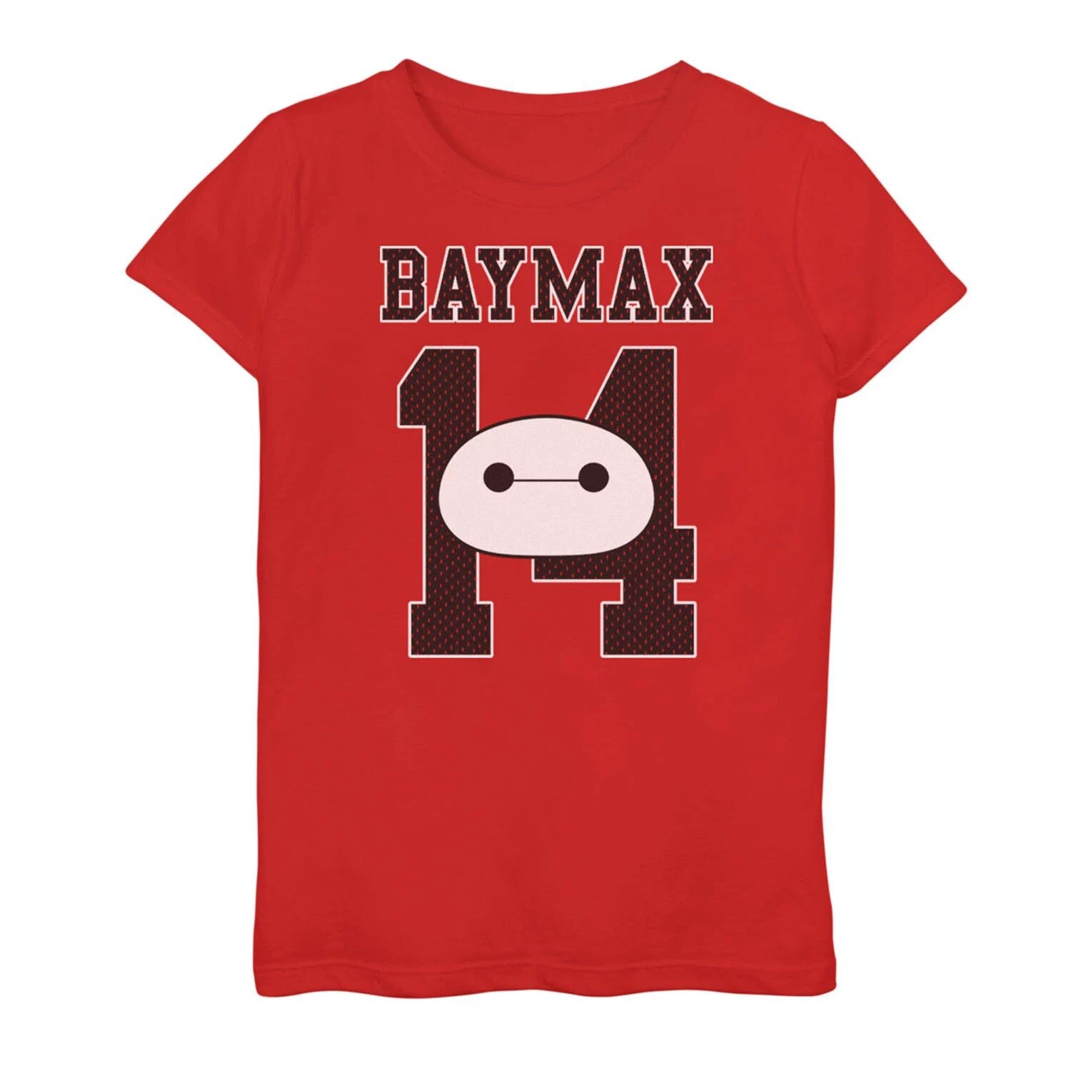 

Футболка Disney's Big Hero 6 Baymax 14 с номером команды для девочек 7–16 лет Licensed Character