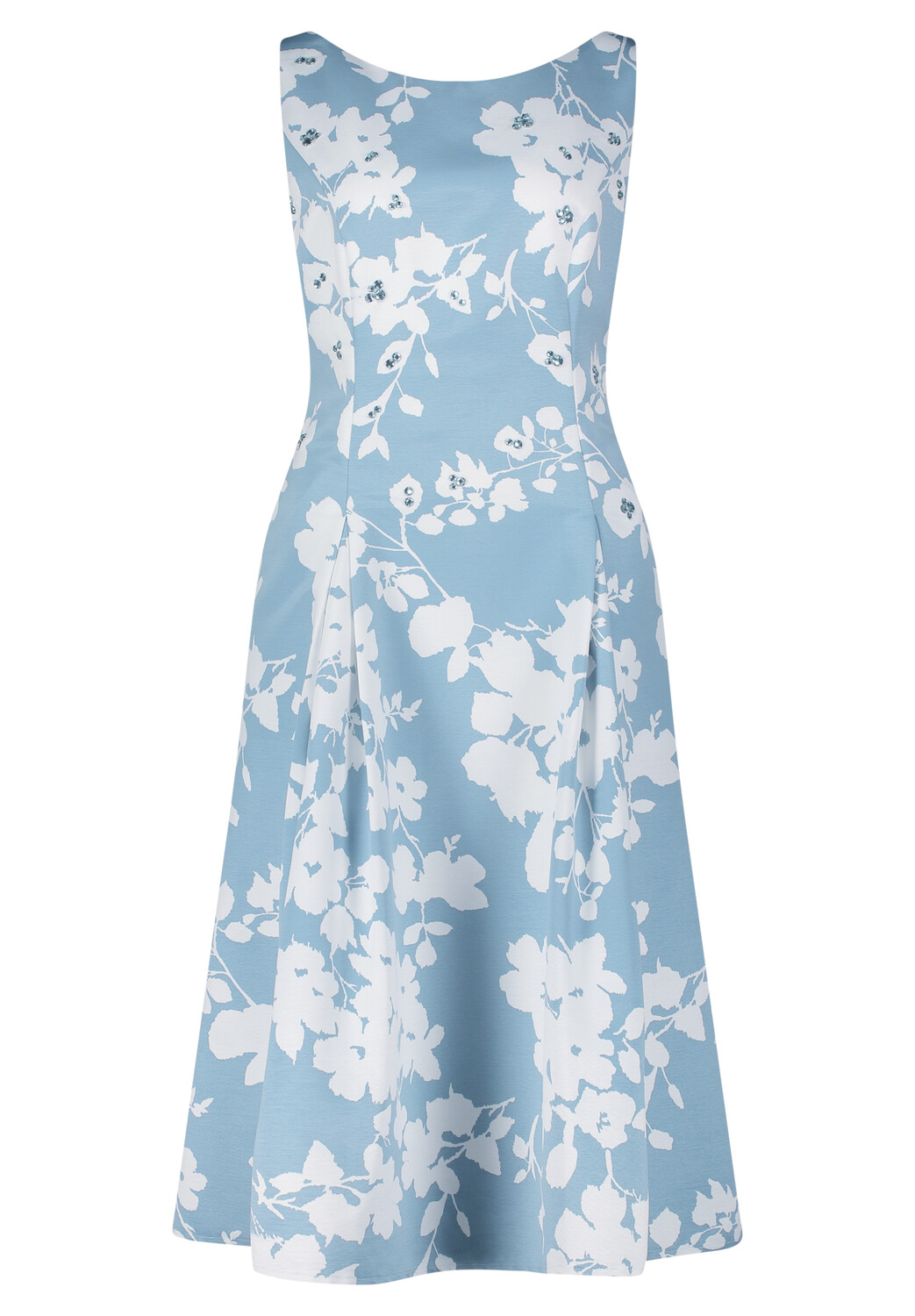 

Платье Vera Mont Cocktail mit Blumenprint, цвет Light Blue/White