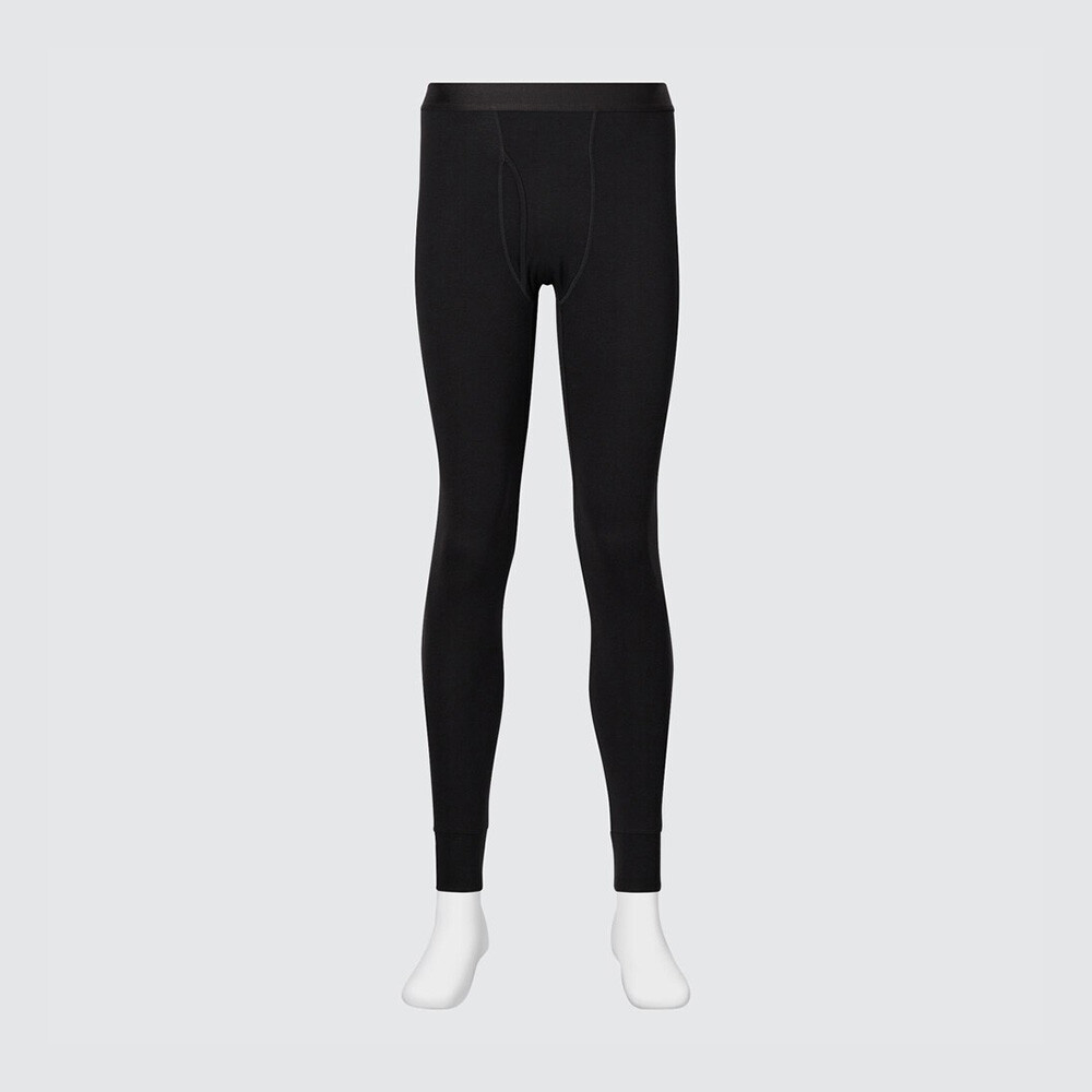 

Мужская футболка Uniqlo HEATTECH с утеплением, черный