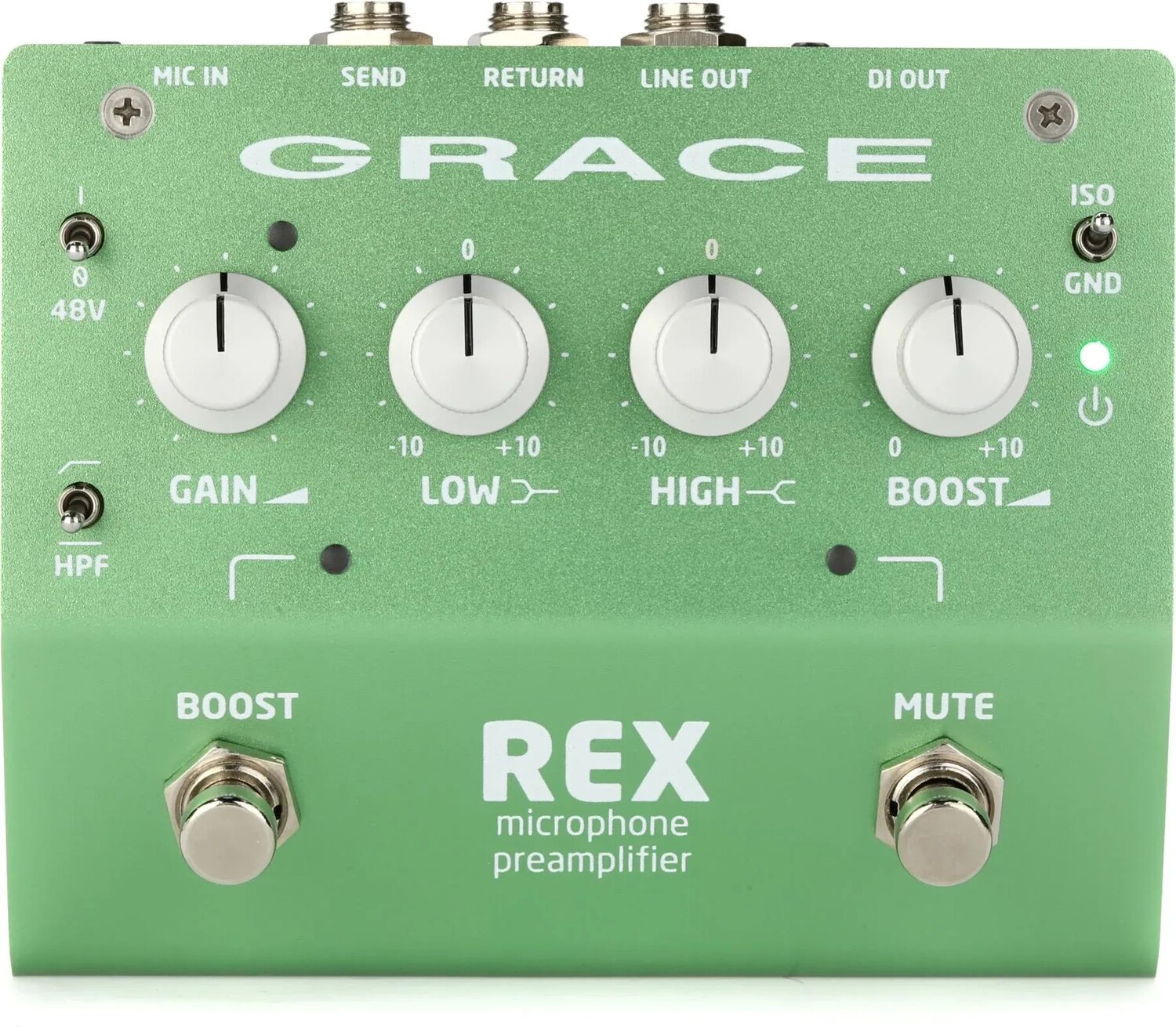 

Педаль микрофонного предусилителя Grace Design REX с усилением