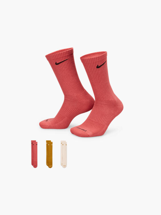 

Упаковка из 3 носков. Nike, красный