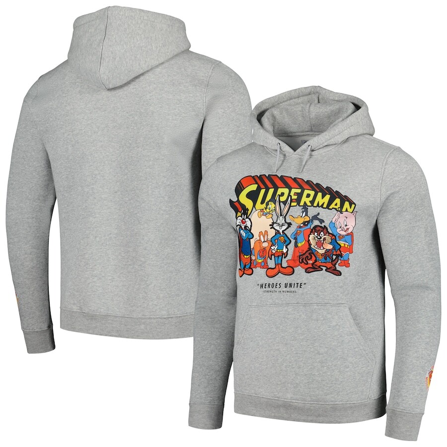 

Пуловер с капюшоном Freeze Max Looney Tunes, серый