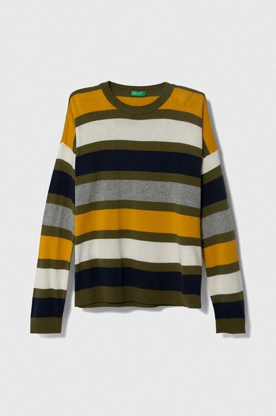 

Детский свитер из смесовой шерсти United Colors of Benetton, мультиколор