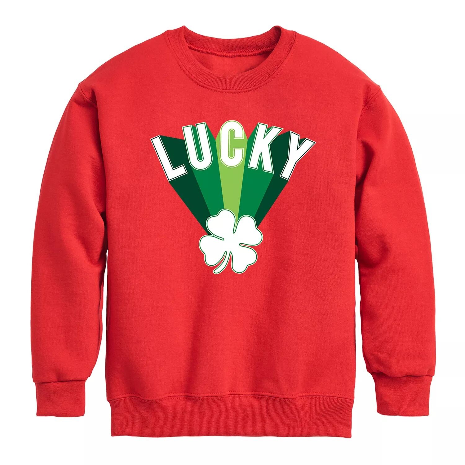 

Флисовая толстовка с рисунком Lucky Shamrock для мальчиков 8–20 лет Licensed Character