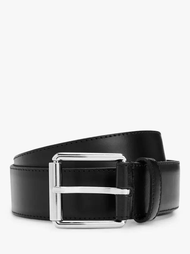 

Ремень HUGO BOSS BOSS Leather, черный