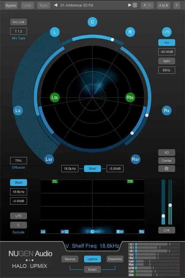 

Расширение NUGEN Audio 3D Immersive Extension для Halo Upmix