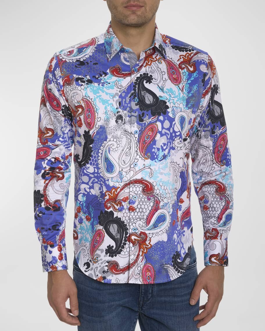 

Мужская спортивная рубашка Wingate из эластичного хлопка Robert Graham