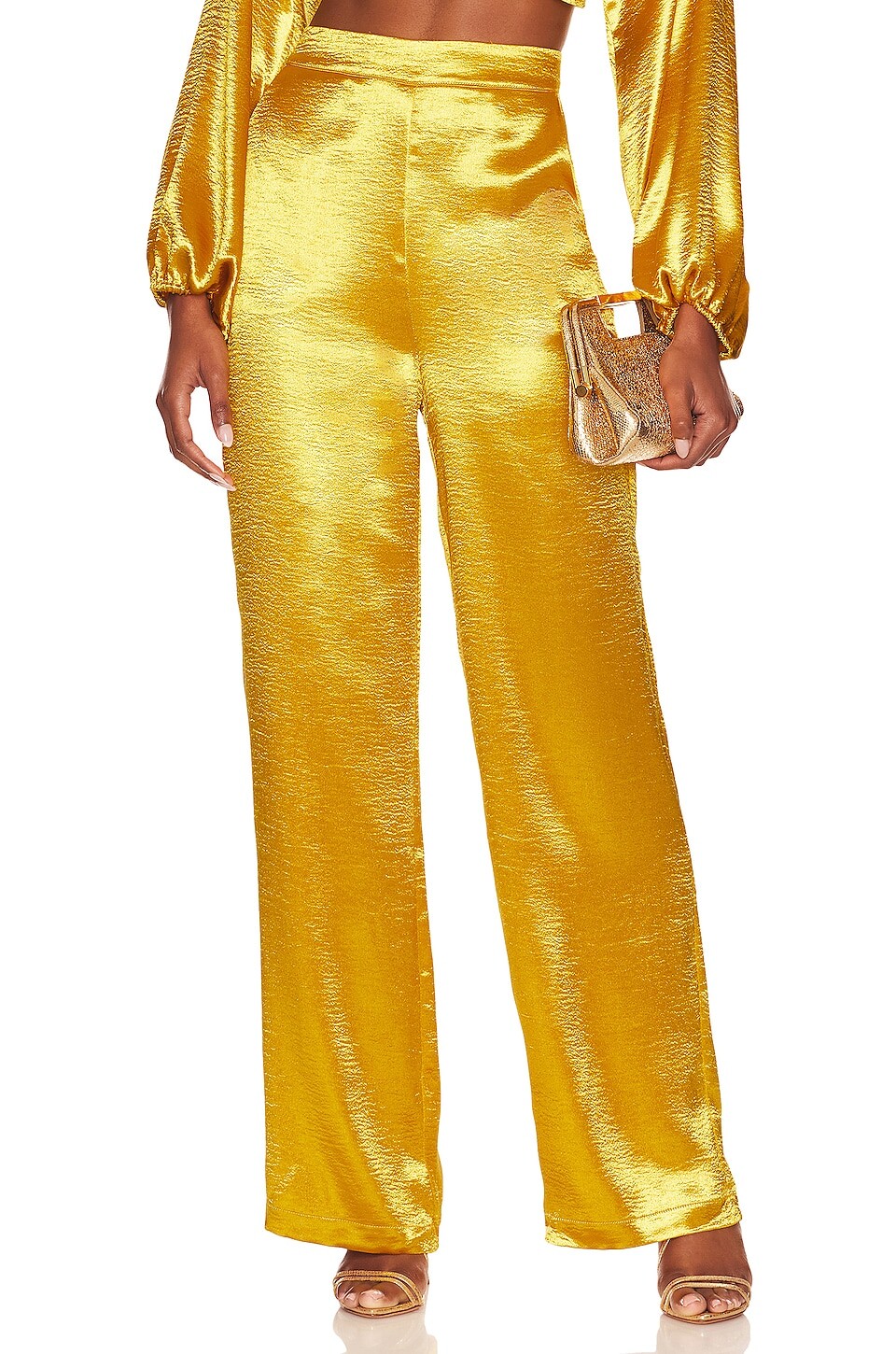 

Брюки Lovers and Friends Britt, цвет Prosecco Gold