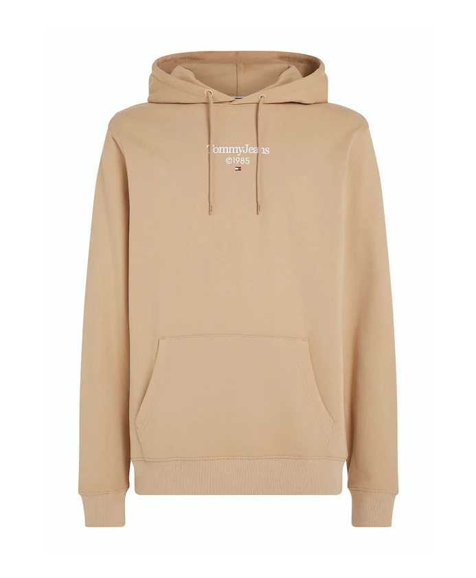 

Худи с графическим рисунком коричнево песочного цвета Tommy Jeans, бежевый