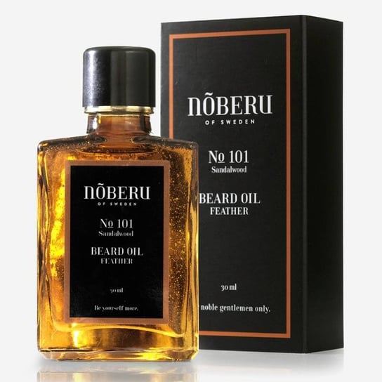 Легкое увлажняющее масло для бороды 30 мл Noberu No.101 Sandalwood Beard Oil, Nõberu of Sweden sweden style