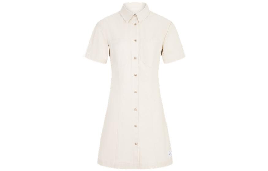 

Calvin Klein Женское платье с шортами и рукавами, цвет Beige