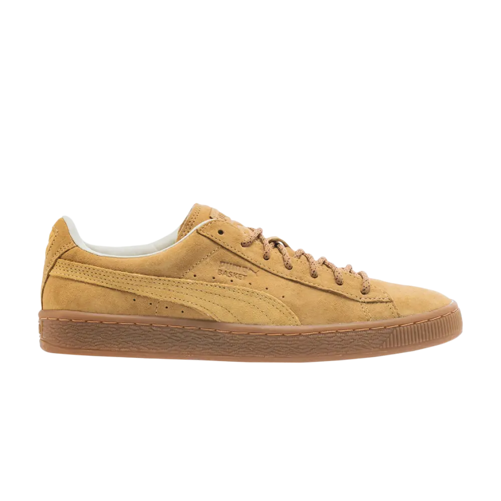 

Кроссовки Basket Classic Winterized Puma, желто-коричневый