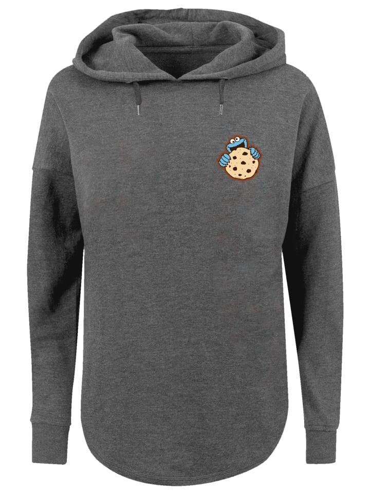 

Пуловер F4NT4STIC Oversized Sesamstraße Chocolate Cookie, цвет charcoal