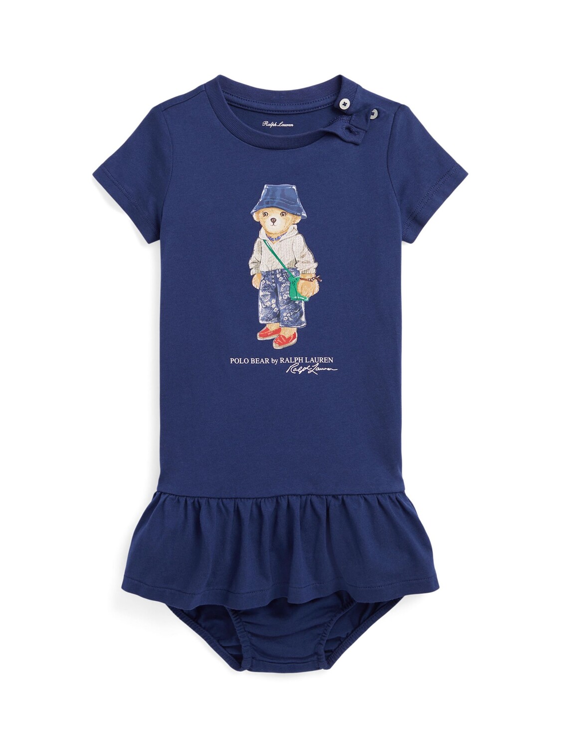 

Ralph Lauren Bear Day Платье и комплект шароваров, пресноводный