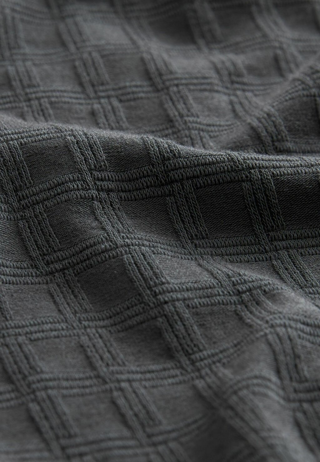 

Футболка базовая Texture Regular Fit Next, угольно-серая