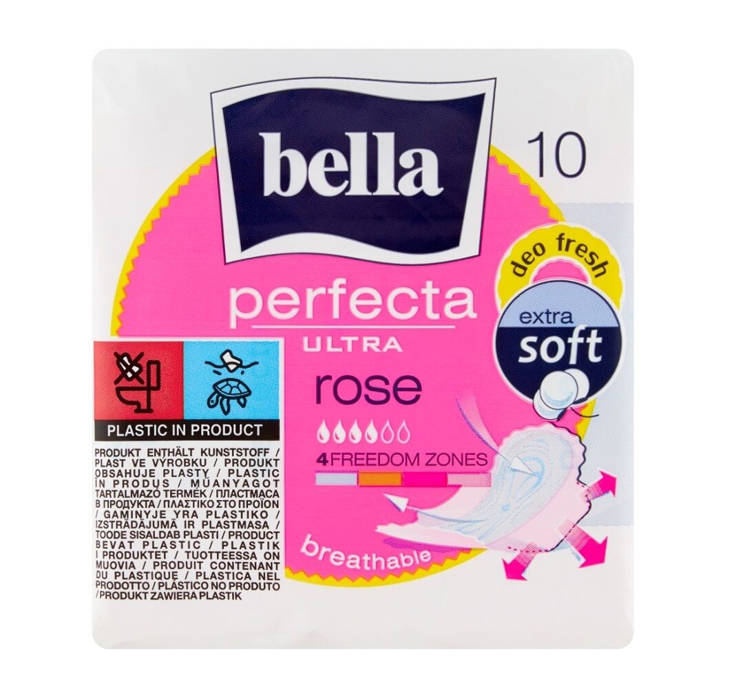 

Bella Perfecta Ultra Rose гигиенические салфетки, 10 шт.