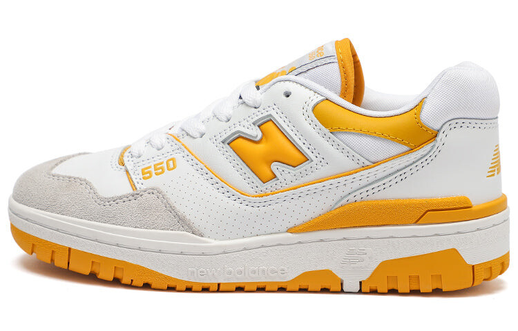 

Кроссовки New Balance 550, белый / серый / желтый