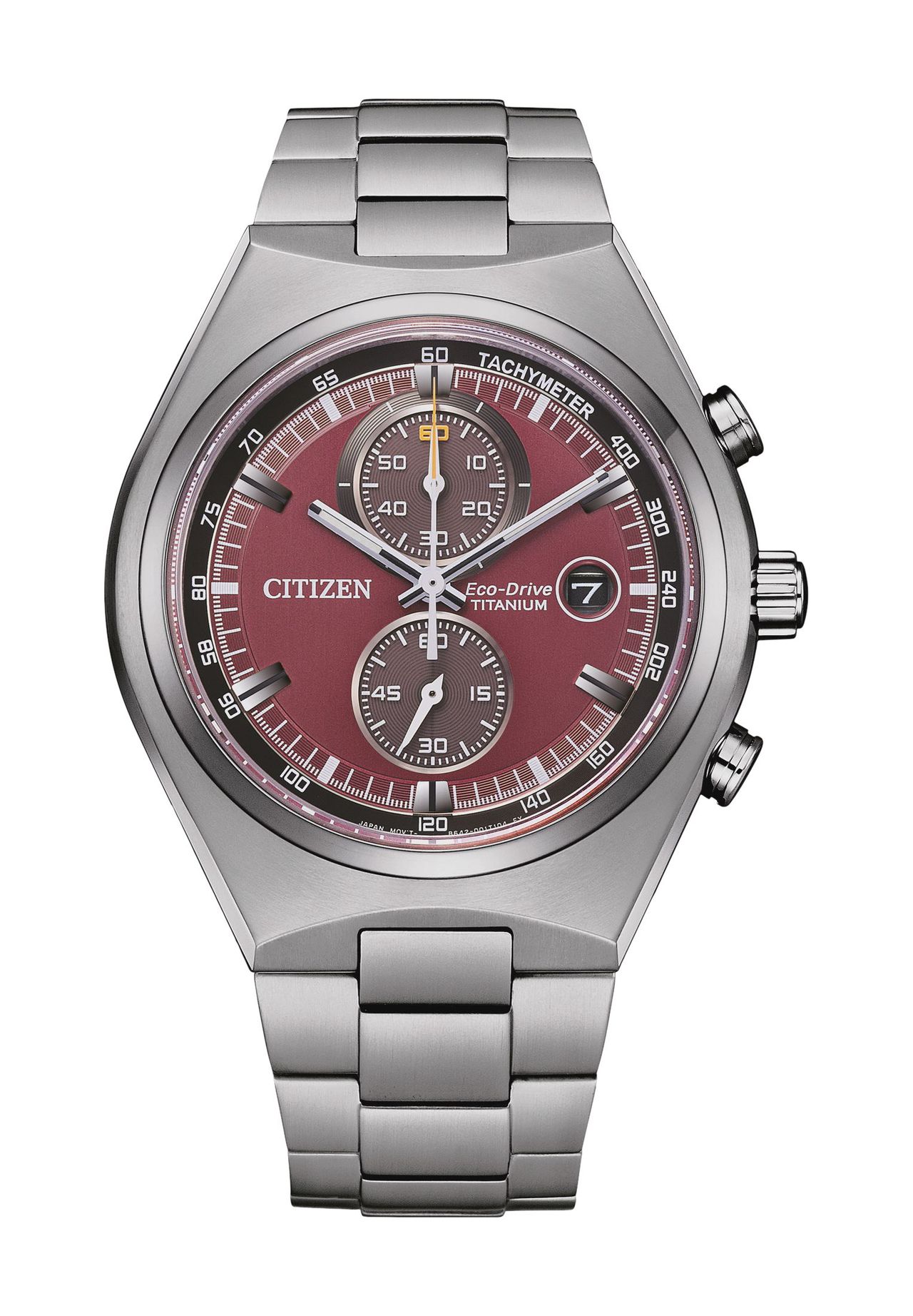 

Мужской хронограф CA70990-87X CITIZEN, цвет Silber Rot