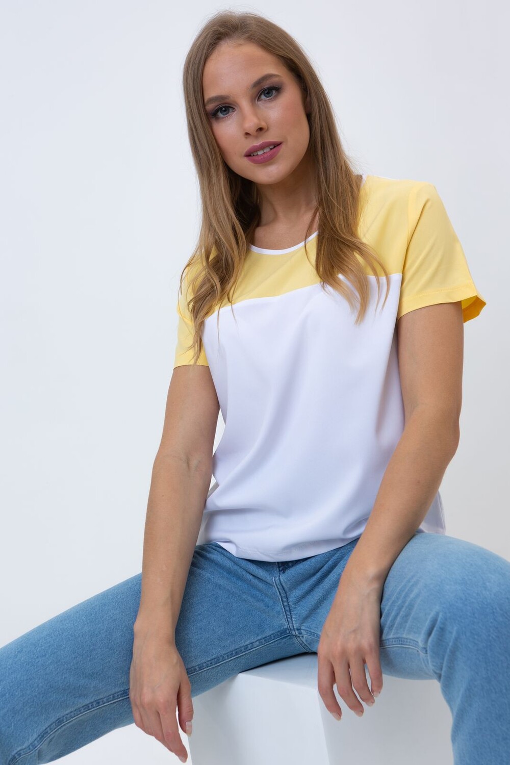 

Блуза Awesome Apparel, желтый