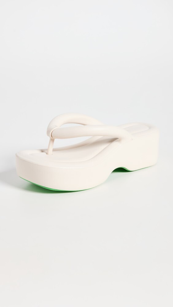 

Сандалии Melissa Free Platform Flip Flop, зеленый