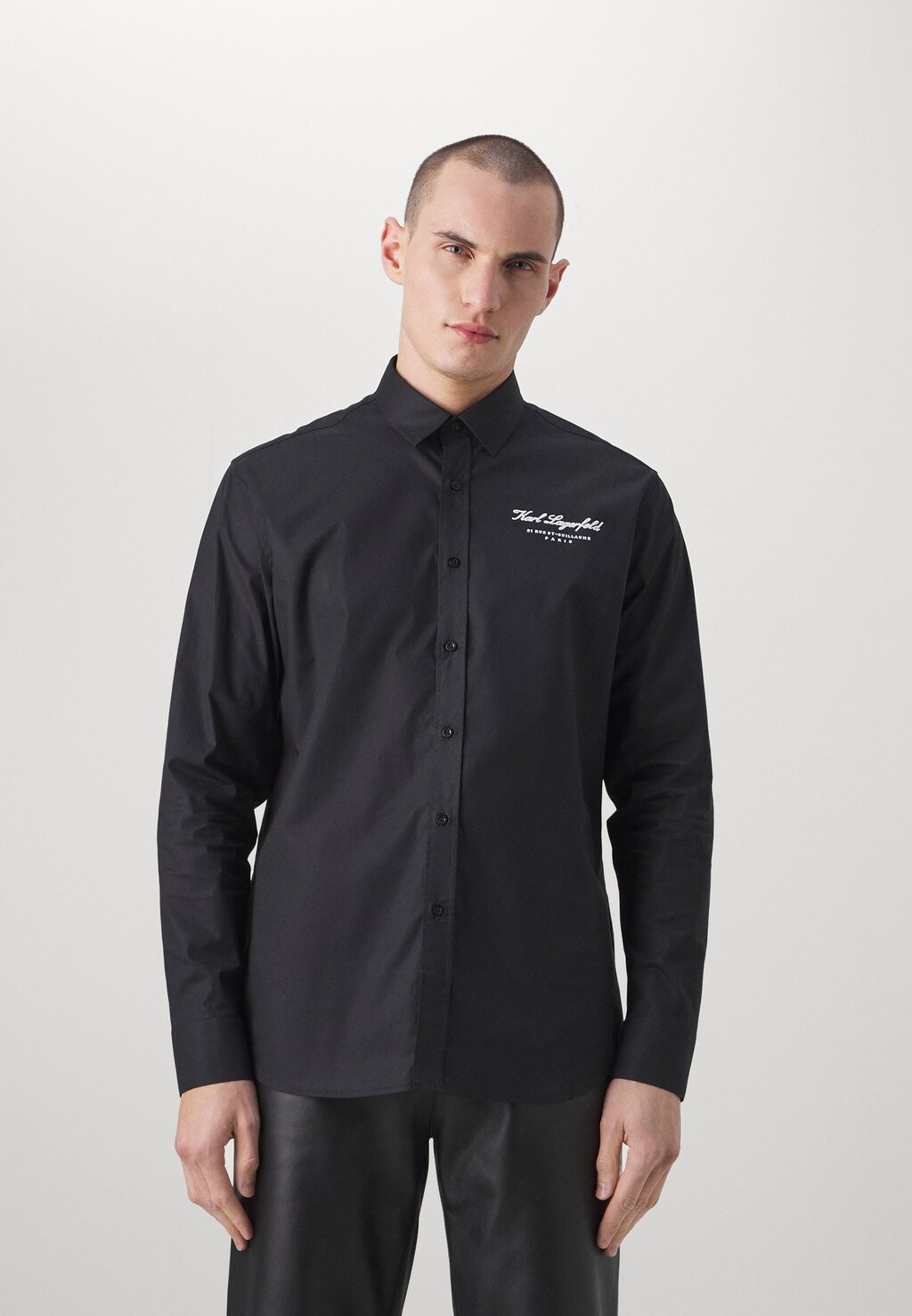 

Рубашка CASUAL KARL LAGERFELD, цвет black