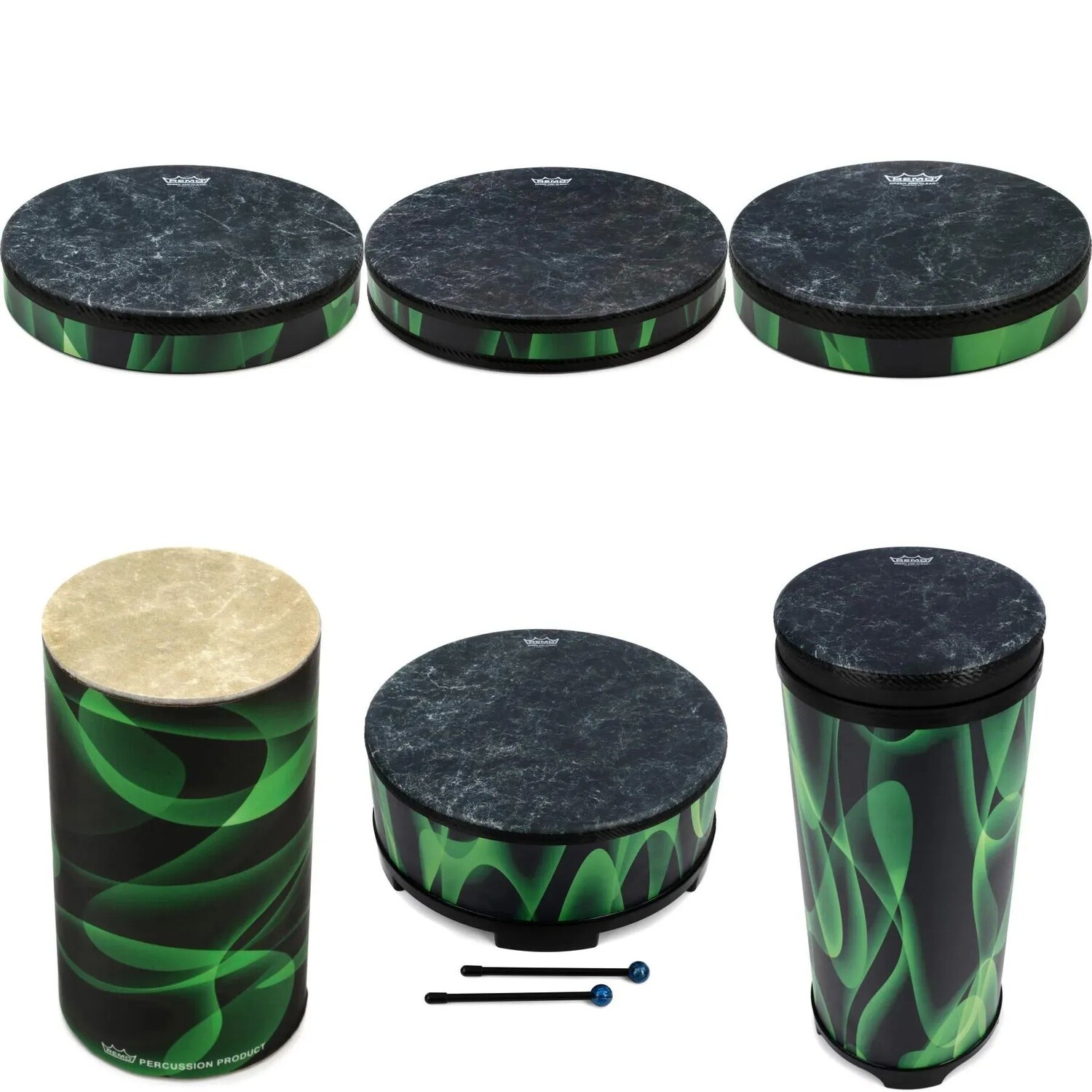 

Комплект барабанов Remo Green and Clean Frame