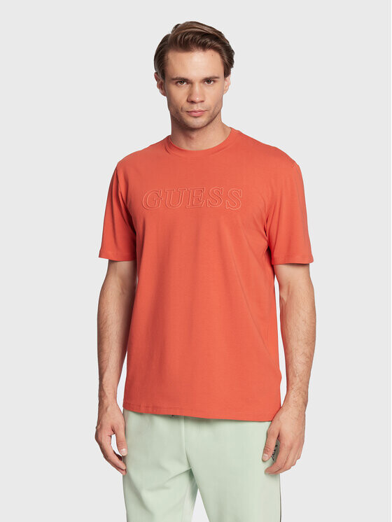 

Футболка стандартного кроя Guess, красный