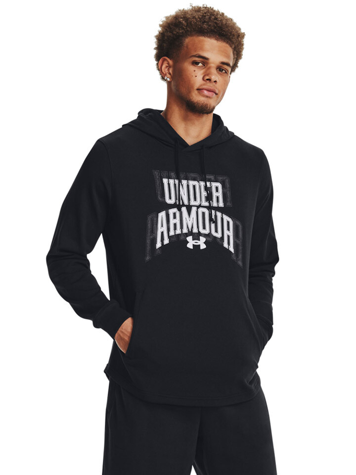 

Толстовка Under Armour Hoodie Rival Terry, черный