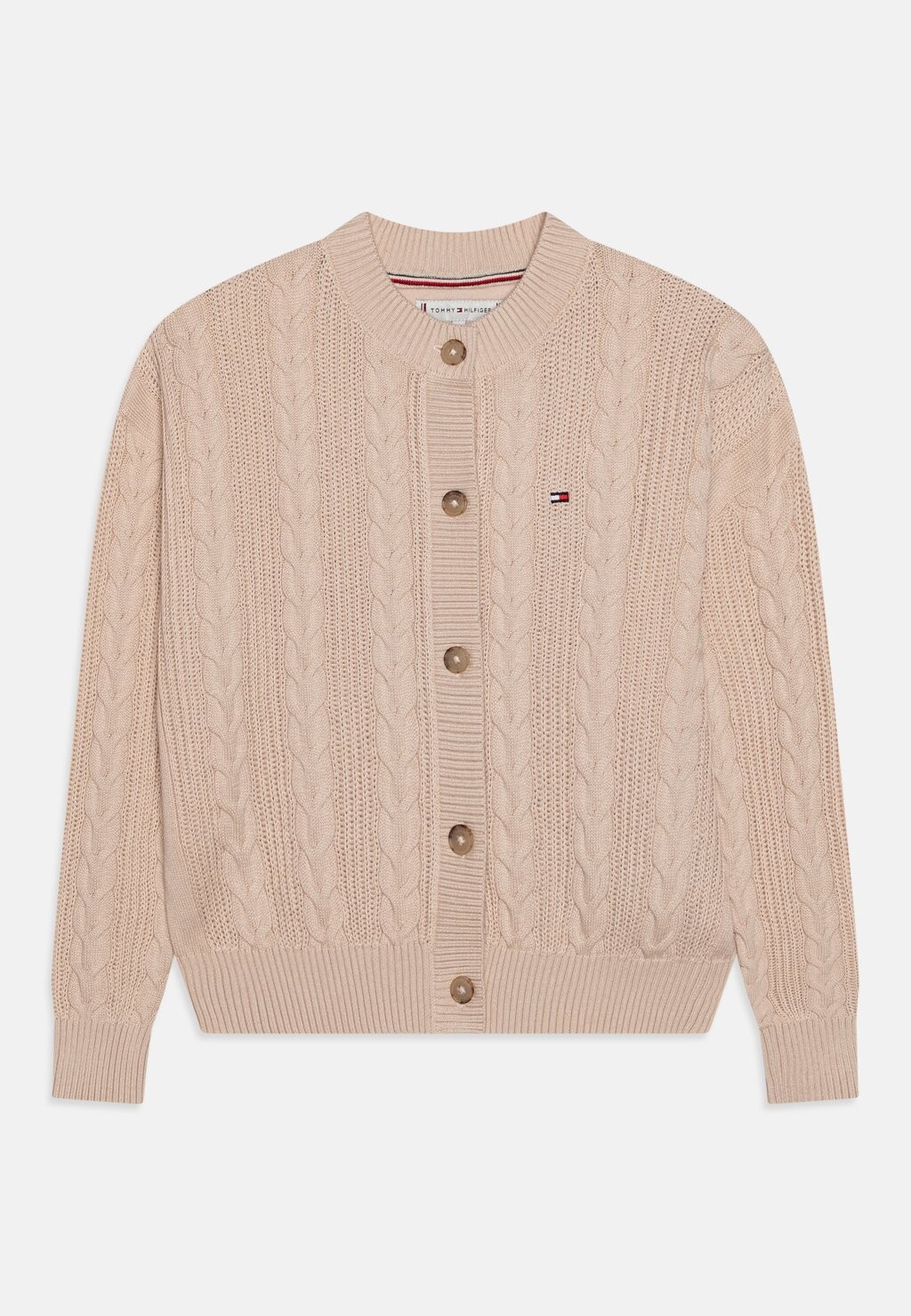 

Кардиган Cable Tommy Hilfiger, цвет creme