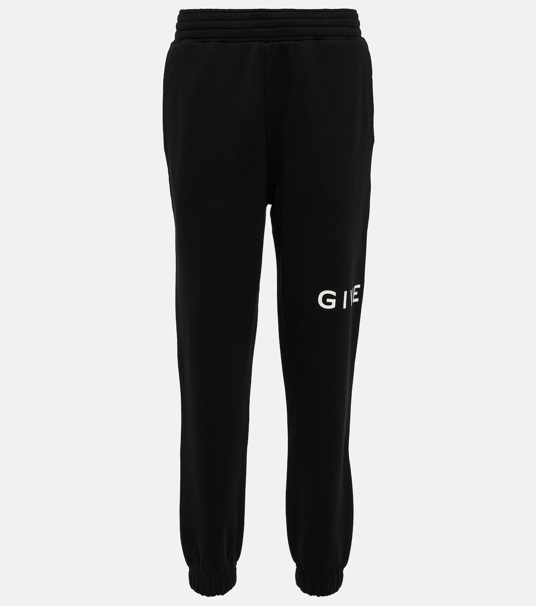 цена Спортивные брюки из хлопкового джерси с логотипом GIVENCHY, черный