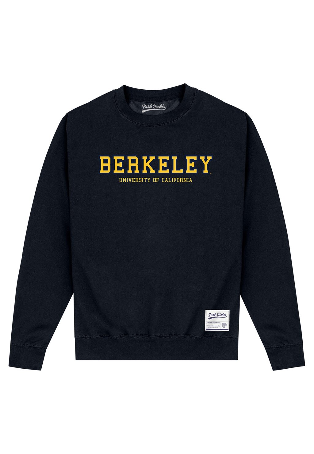 

Толстовка Berkeley University Of California Henry Tiger, черный