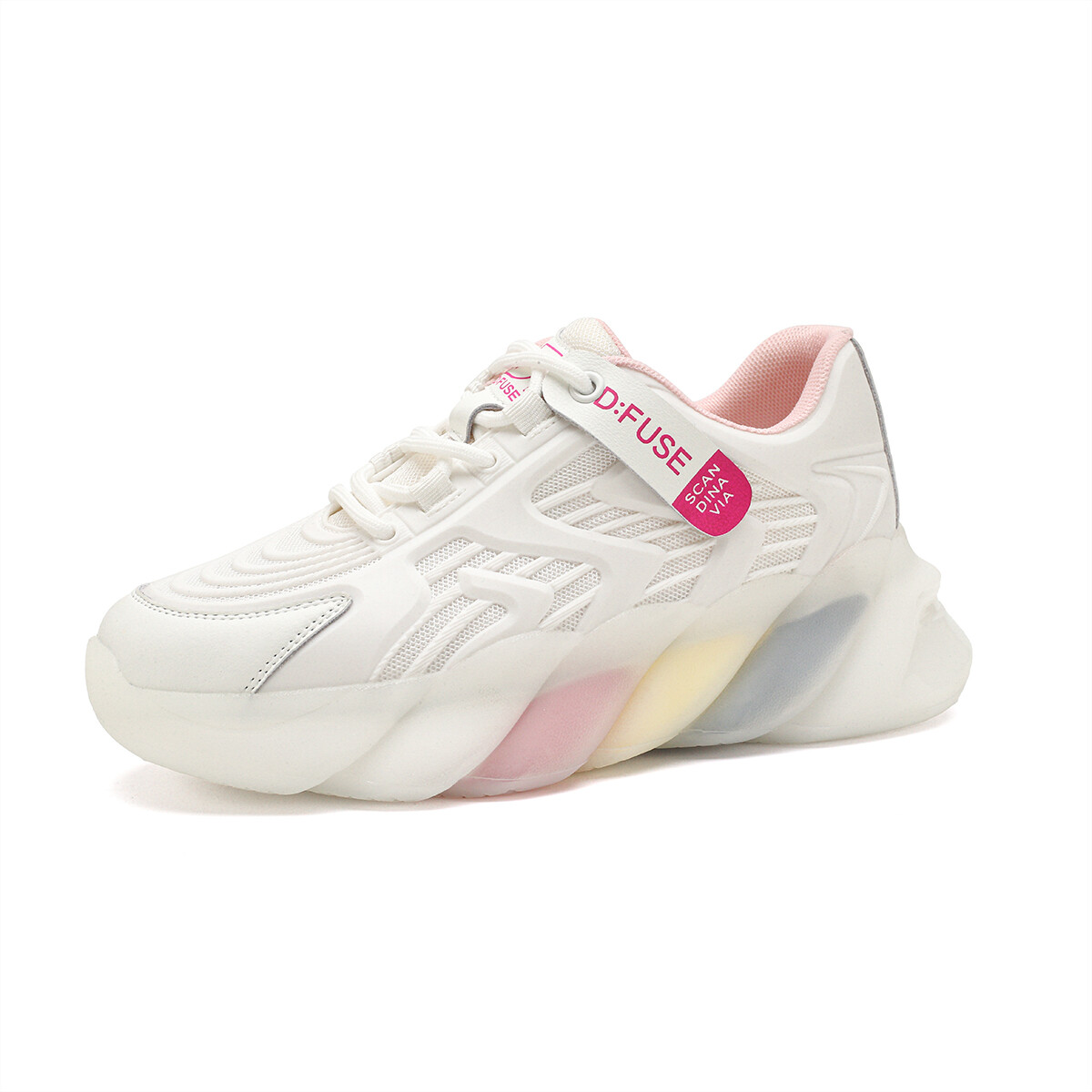 

Кроссовки D:FUSE SCANDINAVIA Lifestyle Shoes Women's Low-top White, белый