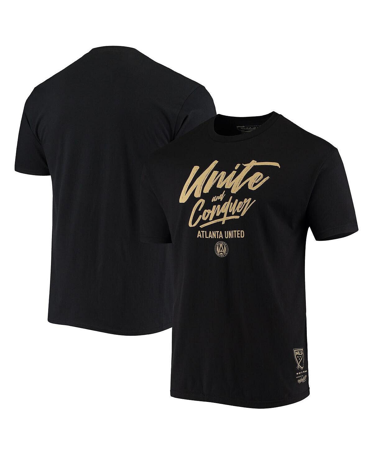 

Мужская черная футболка Atlanta United FC Unite & Conquer Mitchell & Ness