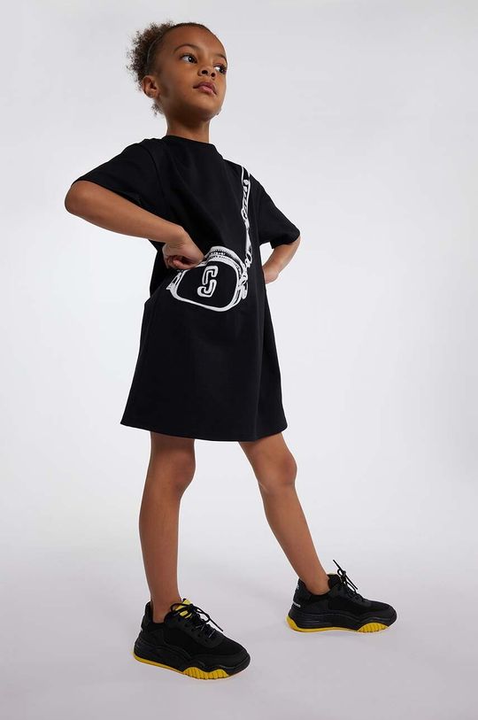Marc Jacobs Детское хлопковое платье, черный