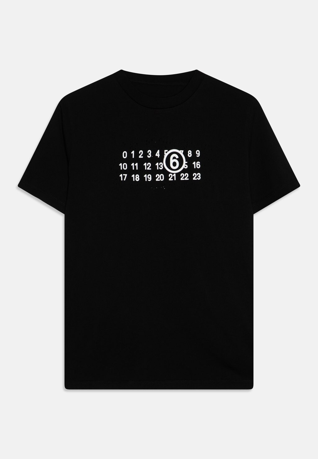 

Футболка с принтом Unisex MM6 Maison Margiela, черный