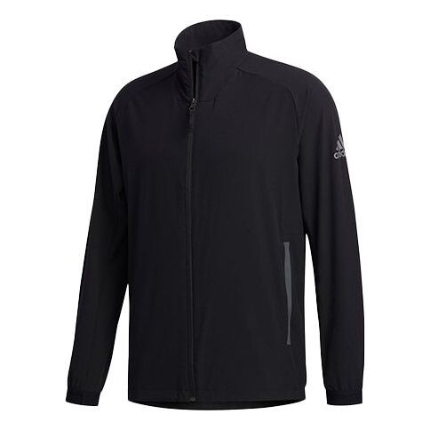 

Куртка Men's adidas Stand Collar Sports Black Jacket, черный