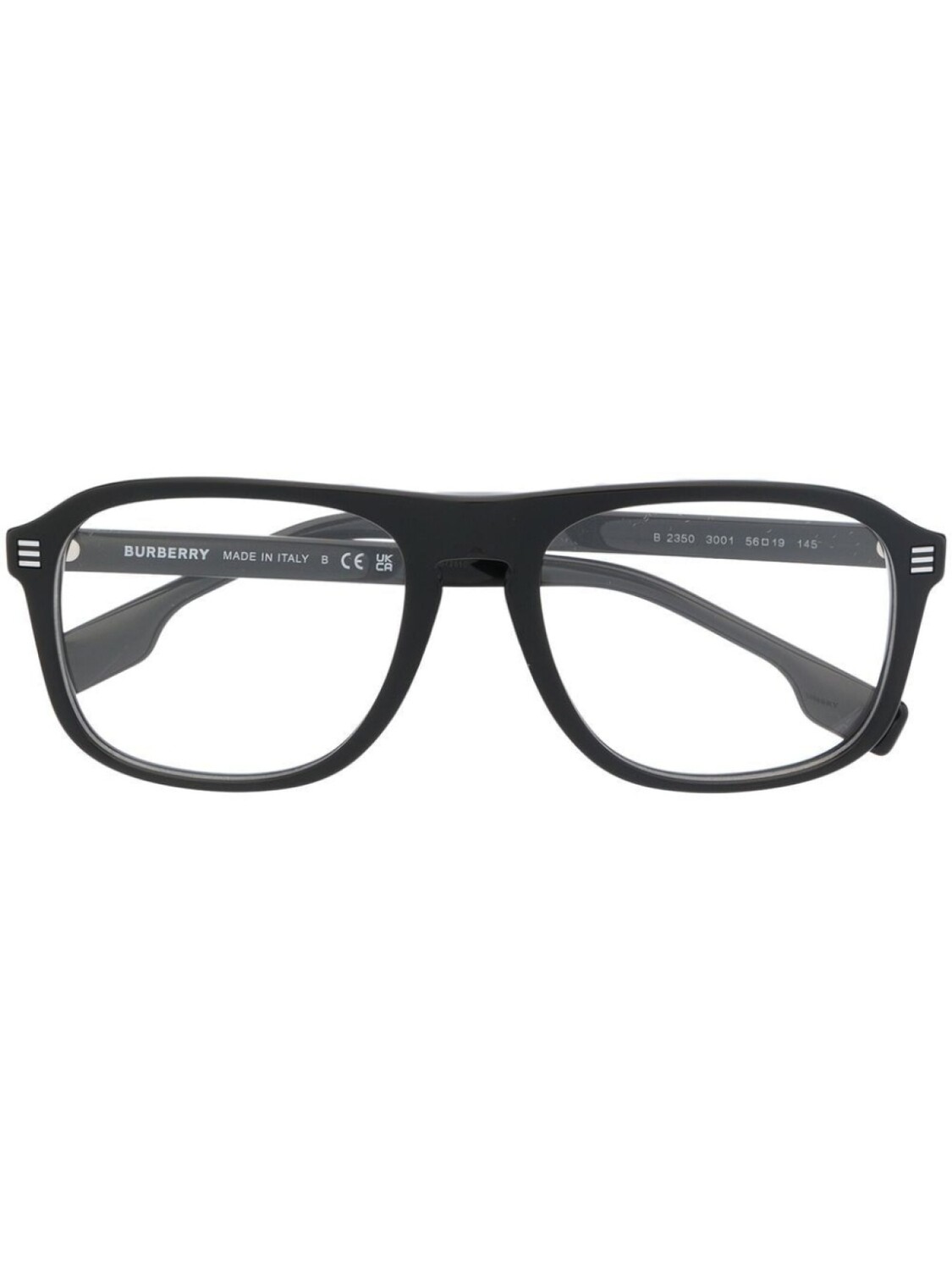 

Burberry Eyewear очки в квадратной оправе, черный