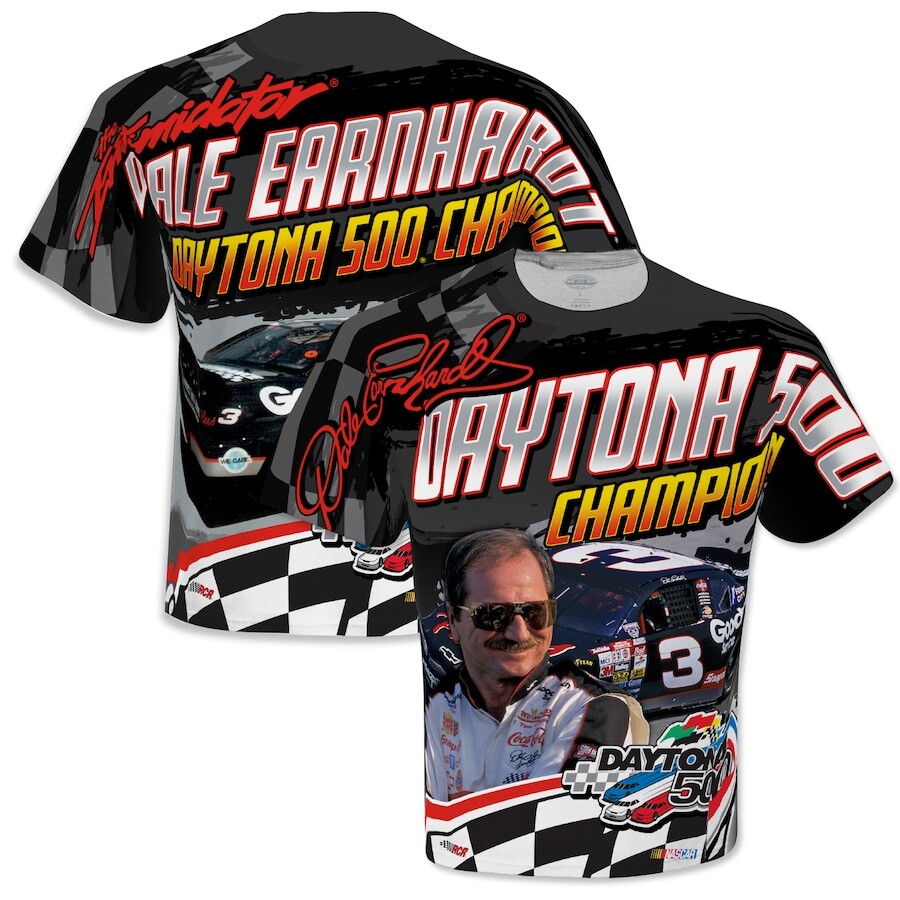 

Футболка с коротким рукавом Checkered Flag Sports Dale Earnhardt, черный