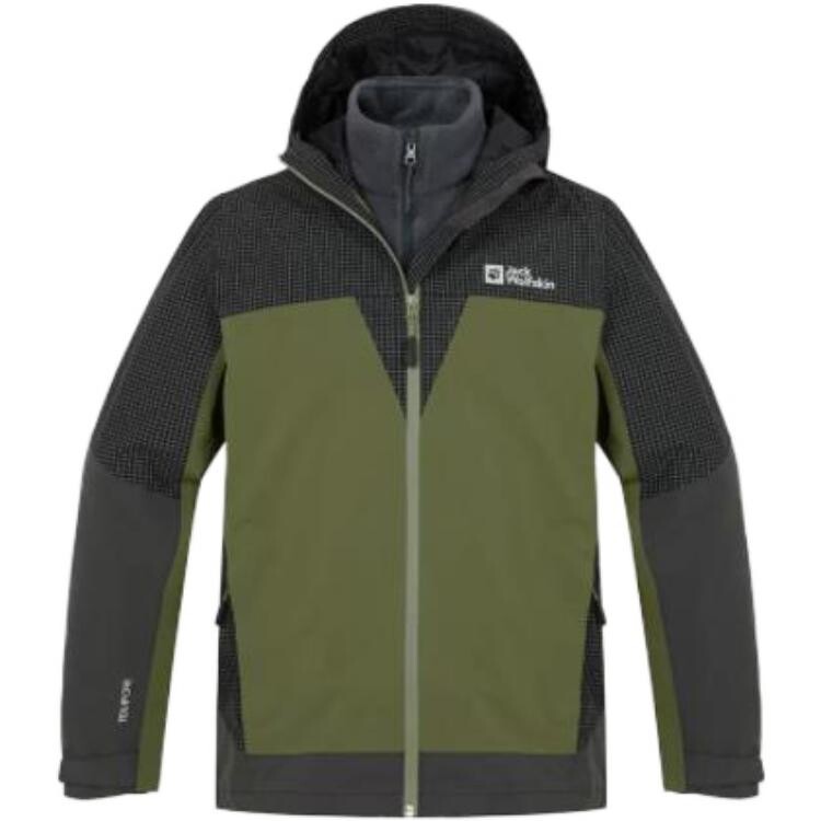 

Куртка мужская Jack Wolfskin, цвет Grass green/ebony black 6733