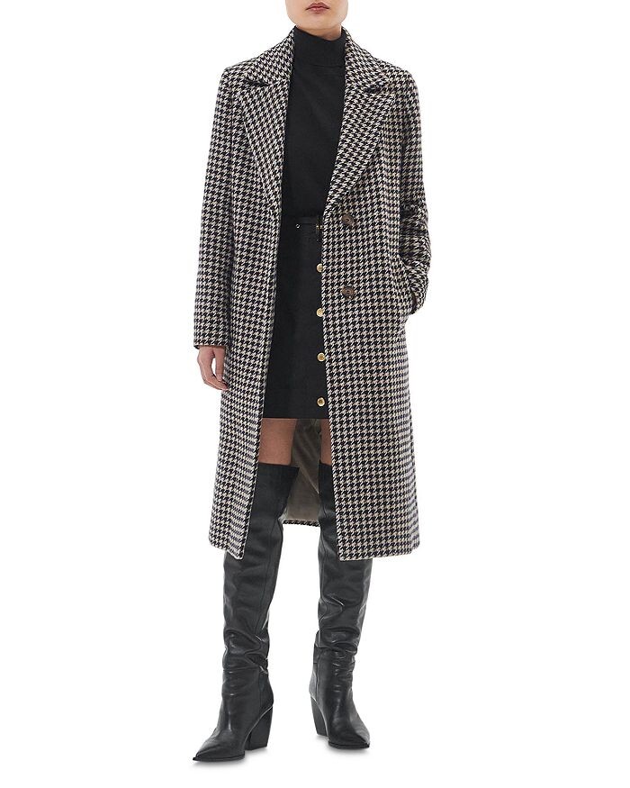 

Пальто Barbour Angelina с узором «гусиные лапки», мультиколор